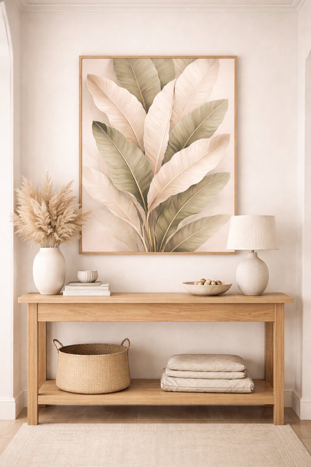 luxury minimalist botanical leaf wall art – modern neutral tropical illustration luxury minimalist botanical leaf wall art – modern neutral tropical illustration